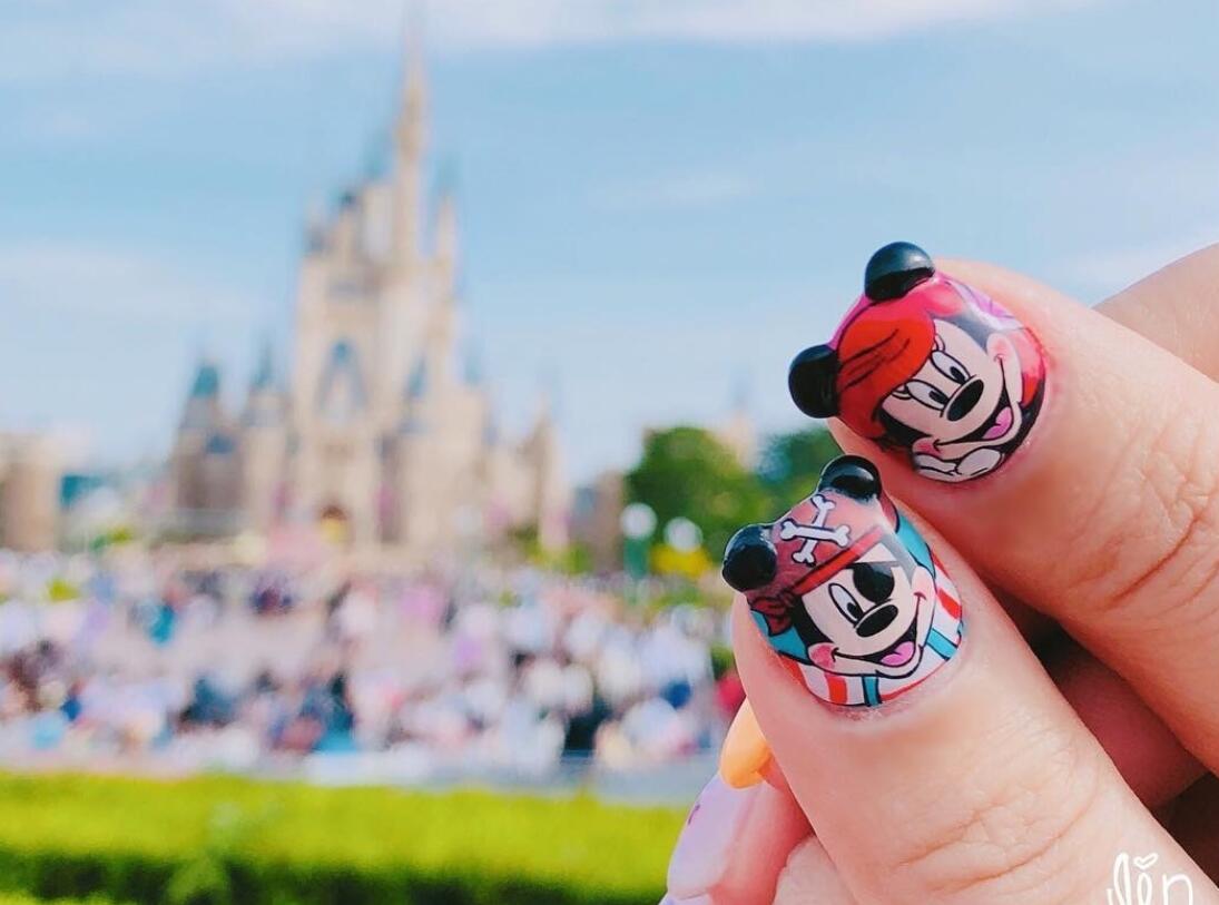 南寧美甲學校：迪士尼主題美甲作品欣賞