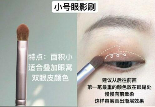 還不會(huì)用眼影刷？南寧彩妝造型學(xué)校教你