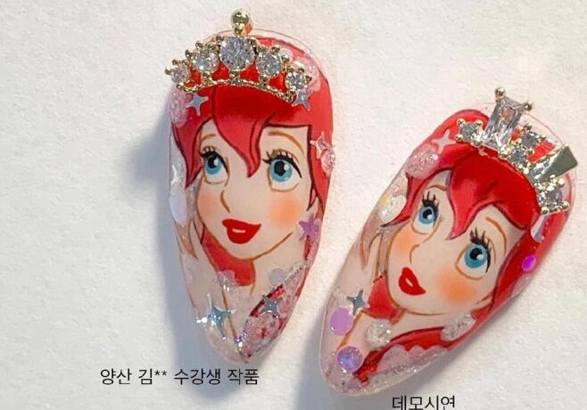 彩繪迪士尼美甲，南寧口碑好的美甲學校邀你一起畫