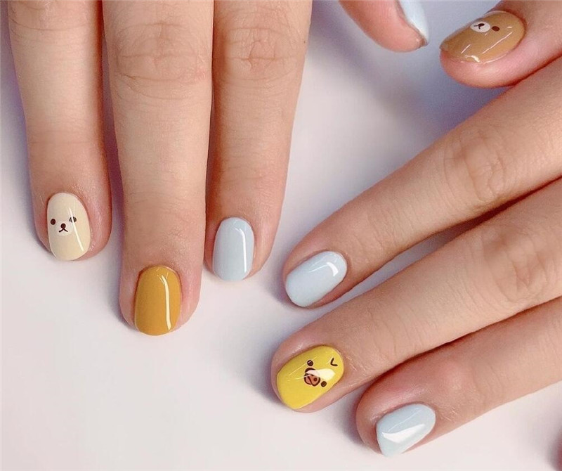 奶游系美甲，南寧美甲學校教你畫