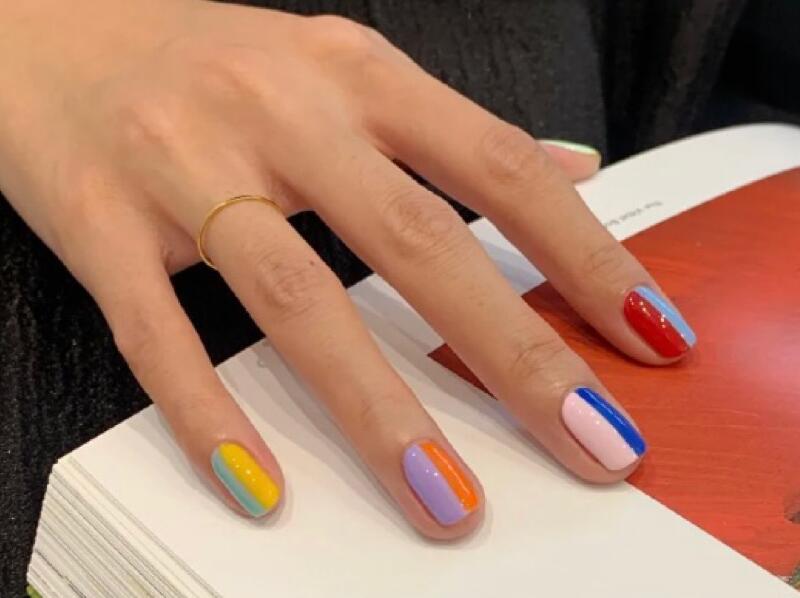 夏日跳色美甲合輯，廣西美甲師培訓(xùn)班都收集好了