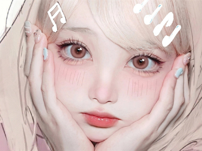 漫畫(huà)少女仿妝，廣西彩妝專業(yè)培訓(xùn)分享教程