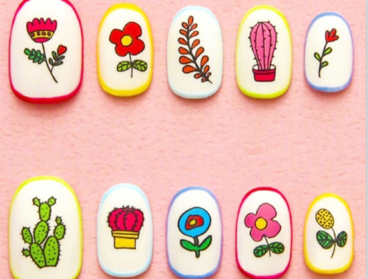 設(shè)計(jì)感藝術(shù)美甲，廣西網(wǎng)紅美甲培訓(xùn)學(xué)校分享