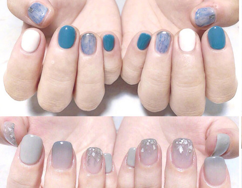 簡約單色美甲，南寧美甲教學分享