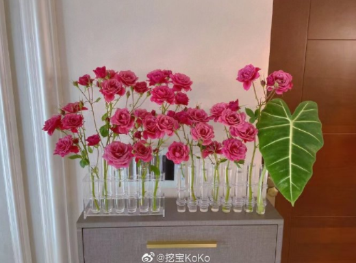 試管花瓶插花，廣西南寧花藝師培訓(xùn)學(xué)校分享浪漫