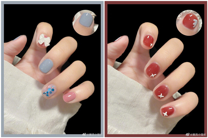 廣西美甲網(wǎng)紅造型班：冰透美甲，俏皮可愛(ài)又童趣