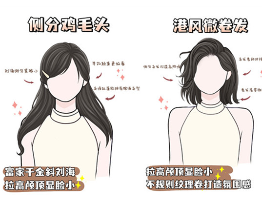 方圓臉必備發(fā)型，南寧學(xué)美發(fā)造型