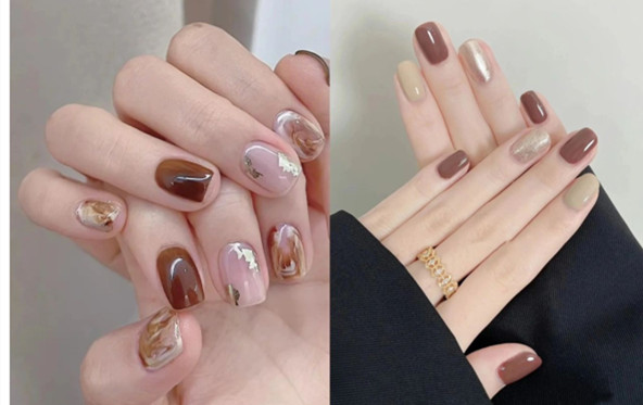 美甲分享：秋日美甲，柔情似水暖人心
