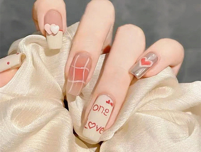 糖果色法式美甲，南寧培訓美甲師推薦