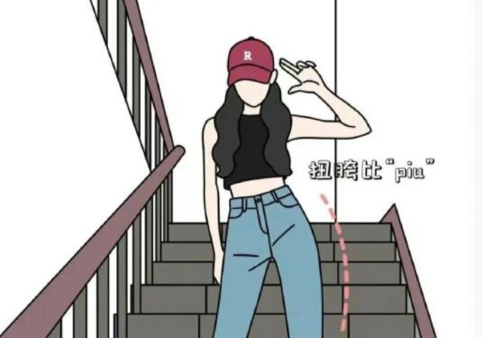 樓梯處如何擺姿勢拍照?廣西彩妝拍照攝影培訓(xùn)