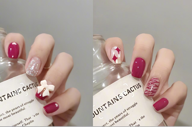 小眾春日美甲，廣西美甲網(wǎng)紅造型班分享