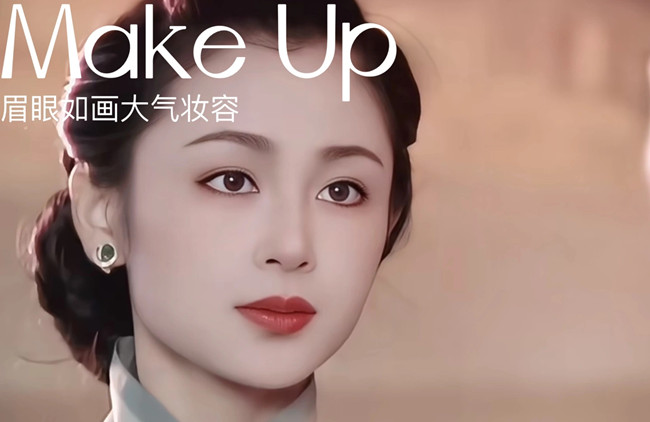 民國(guó)大女主妝容教程，南寧化妝專(zhuān)業(yè)培訓(xùn)