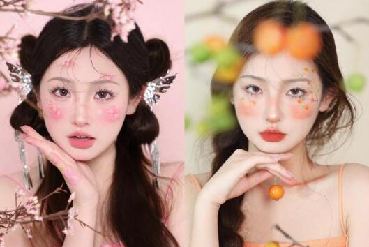 鮮花寫(xiě)著造型，南寧影樓彩妝培訓(xùn)學(xué)校分享大片