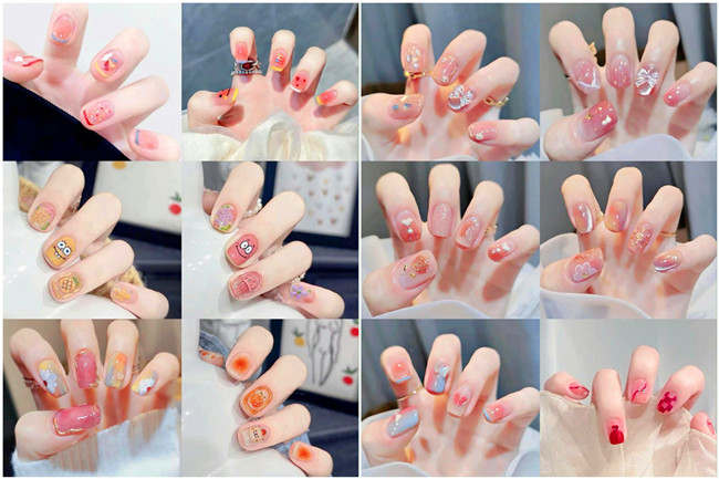 夏日清透美甲賞析，告訴你廣西學(xué)美甲哪里有實力