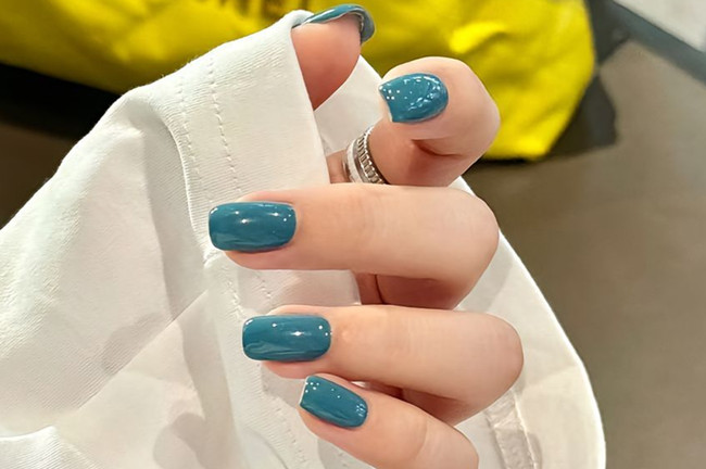 適合夏天的純色美甲，南寧美甲培訓(xùn)速成班整理