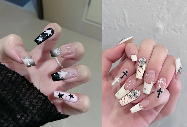 甜辣風(fēng)夏日美甲，廣西美甲款式造型學(xué)校推薦