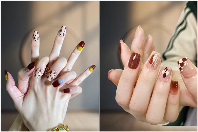  通勤小短甲推薦 ???，廣西美甲造型職校整理