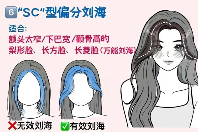 如何護理偏分劉海？廣西女發(fā)剪裁培訓