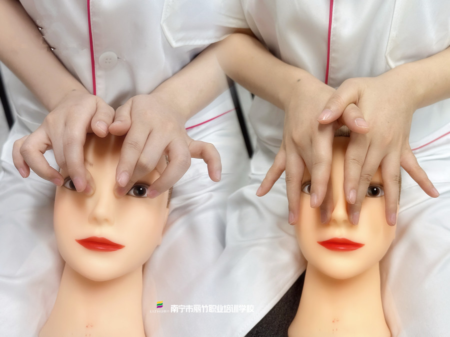 假頭模練習(xí)美容有什么好處，南寧美容培訓(xùn)學(xué)校