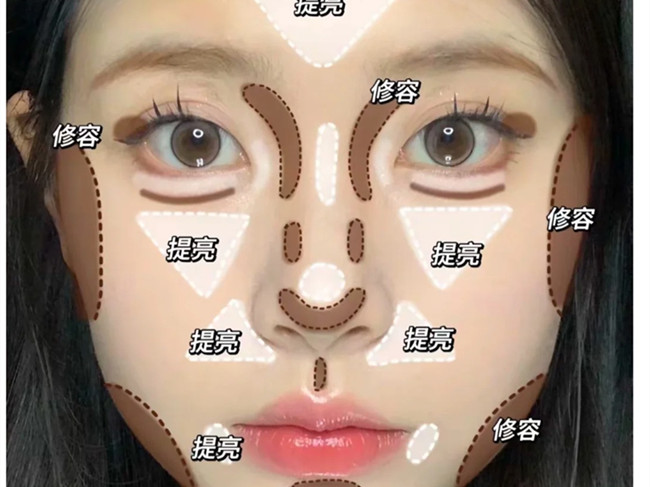 修容的步驟及方法，南寧教化妝